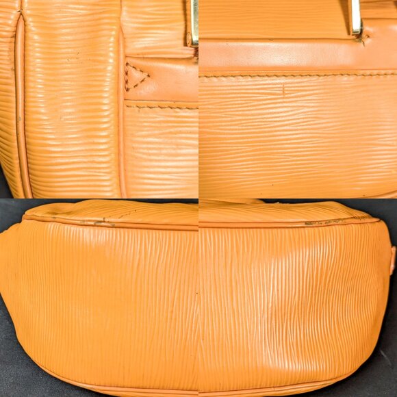 LOUIS VUITTON Epi Leather Dhanura PM Orange - RARE - Picture 13 of 16